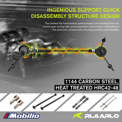 Rlaarlo X12S Buggy 1/12 Metal Brushless 4WD RTR 2.4GHz Mini High Speed ​​Remote Control