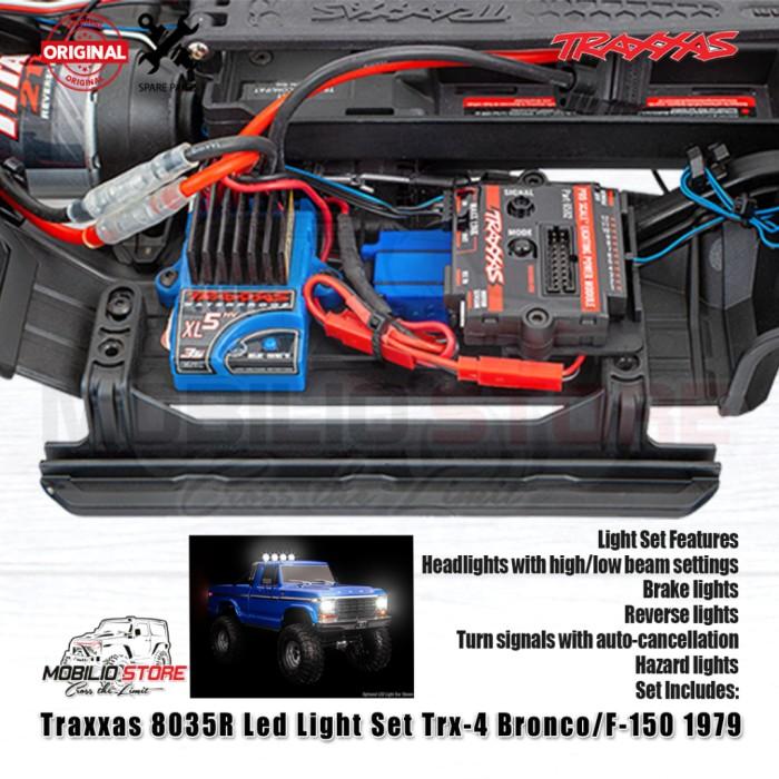 Traxxas Part #8035R TRX-4 1979 Ford Bronco & F-150 Pro Scale LED Light Set