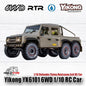 Yikong YK6101 1/10 Scale RC Car 6x6 RTR Defender Flying Huntsman Body