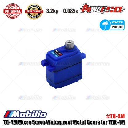 Power HD Servo HD TR-4M Waterproof metal gears 3.2kg - 0.085s for TRX-4M