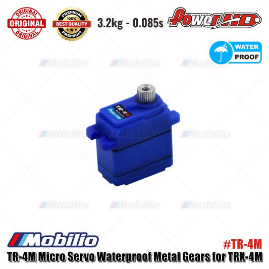 Power HD Servo HD TR-4M Waterproof metal gears 3.2kg - 0.085s for TRX-4M