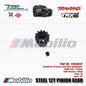 GPM Part Steel Pinion Gear 32P 9/10/11/12/14T Stronger and Durable for Traxxas TRX-4 TRX-6 1/10 Scale