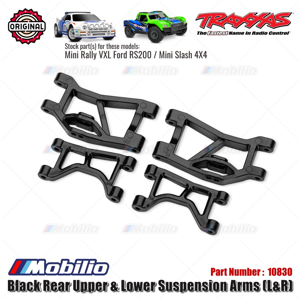 Traxxas Part #10830 Black/Blue Rear Upper & Lower Suspension Arms (L&R)