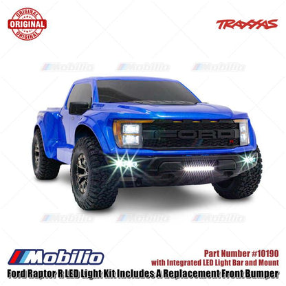 Traxxas Part #10190 Ford Raptor R LED Light Kit with Front Bumper 1/10 Scale Short Course Trucks