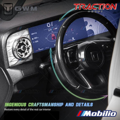 Traction Hobby TANK 300 HS 1/8 Skala Bodi Keras TANK300-HS RC Mobil Crawler Petualangan RTR Remote Control
