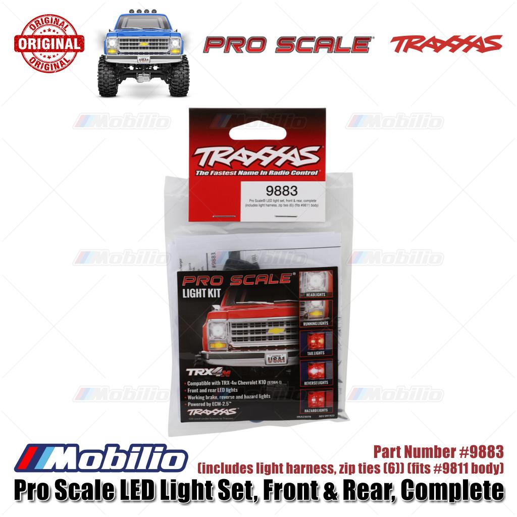 Traxxas Part #9883 Pro Scale LED Light Set Front & Rear Complete for TRX-4M 1979 Chevrolet RC Crawler Adventure