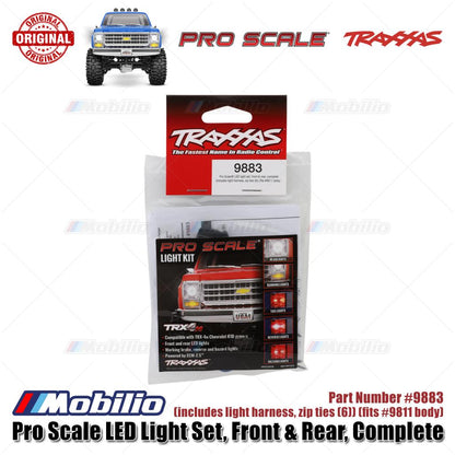 Traxxas Part #9883 Pro Scale LED Light Set Front & Rear Complete for TRX-4M 1979 Chevrolet RC Crawler Adventure