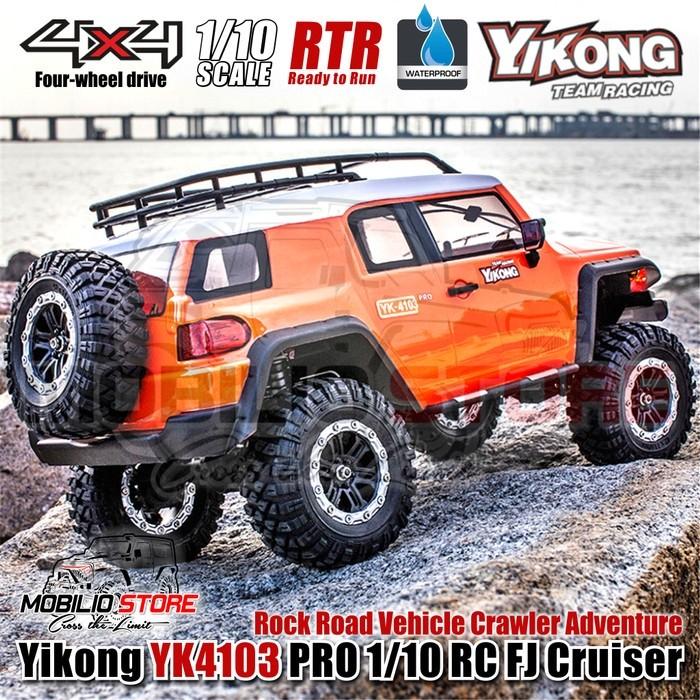 Yikong YK4103 Pro 1/10 RC Rock Road Vehicle Crawler Adventure RTR