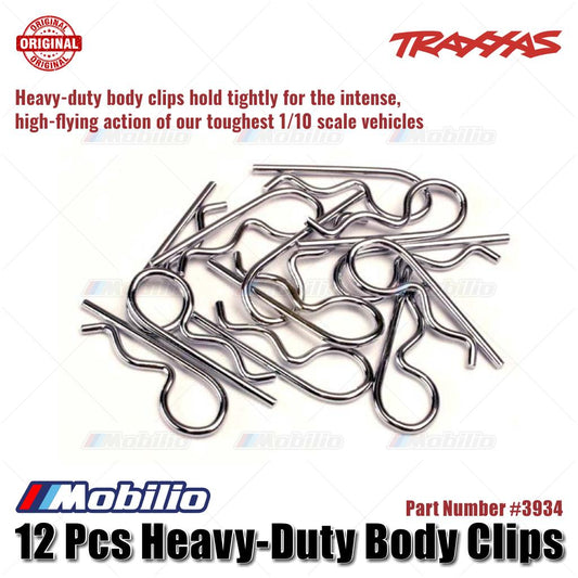 Traxxas Part #3934 Heavy-Duty Body Clips 12 Pcs for Almost All Traxxas Car RC Products