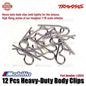 Traxxas Part #3934 Heavy-Duty Body Clips 12 Pcs for Almost All Traxxas Car RC Products