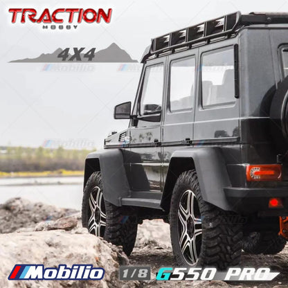 Traction Hobby G550 Pro KM5 Mobil RC Crawler Skala 1/8 Kendali Jarak Jauh Petualangan RTR
