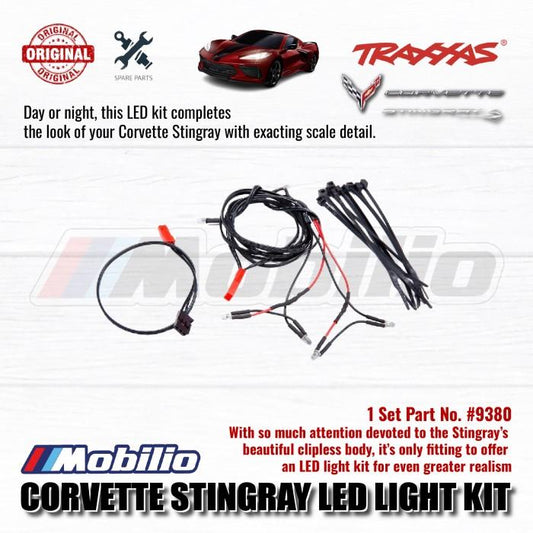 Traxxas Part #9380 Corvette Stingray LED Light Kit Original