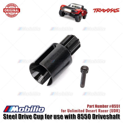 Traxxas Part #8551 Steel Drive Cup for use with 8550 Driveshaft Unlimited Desert Racer (UDR) RC