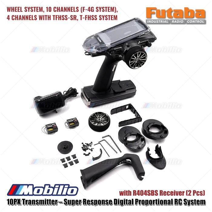 Futaba 10PX Transmitter Super Response Digital Proportional RC