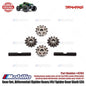 Traxxas Part #6783 Spider Gears & Shaft for the 6780 Center Differential Drag Slash Hoss Rustler Stampede