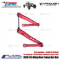 GPM Part #H10312 7075-T6 Alloy Rear Sway Bar Set for Vanquish 1/10 H10 Optic Yokohama Sparco RTR