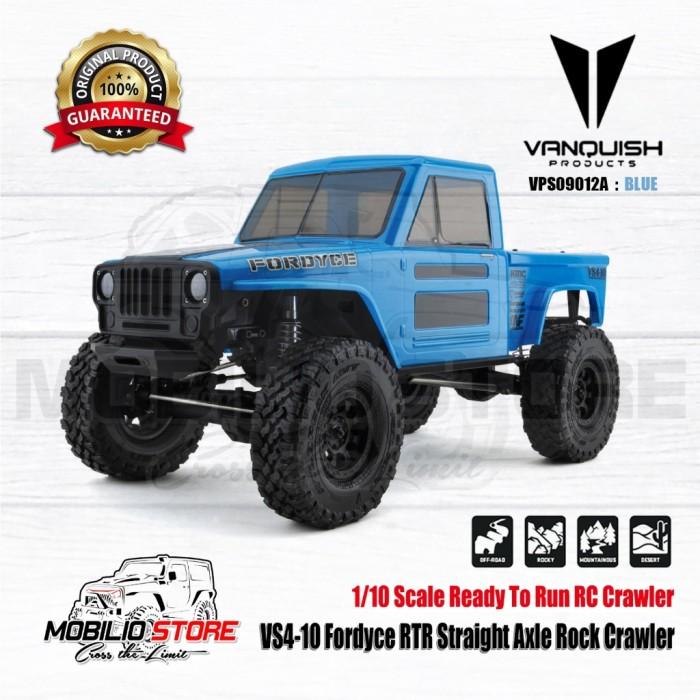 Vanquish VS4-10 Fordyce Straight Axle RTR Rock Crawler RC Skala 1/10 Kendali Jarak Jauh