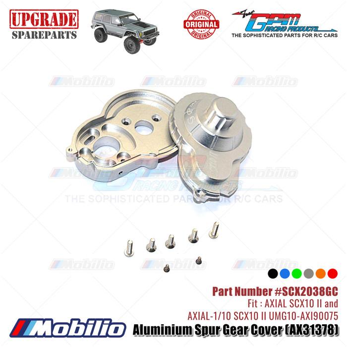 GPM Part #SCX2038GC Aluminium Spur Gear Cover AX31378 RC Upgrade Axial SCX10 II Crawler Adventure