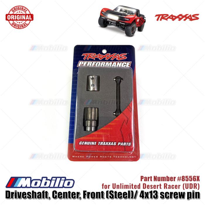 Traxxas Part #8556X Driveshaft Center Front  Steel with Screw Pin for Unlimited Desert Racer (UDR) RC