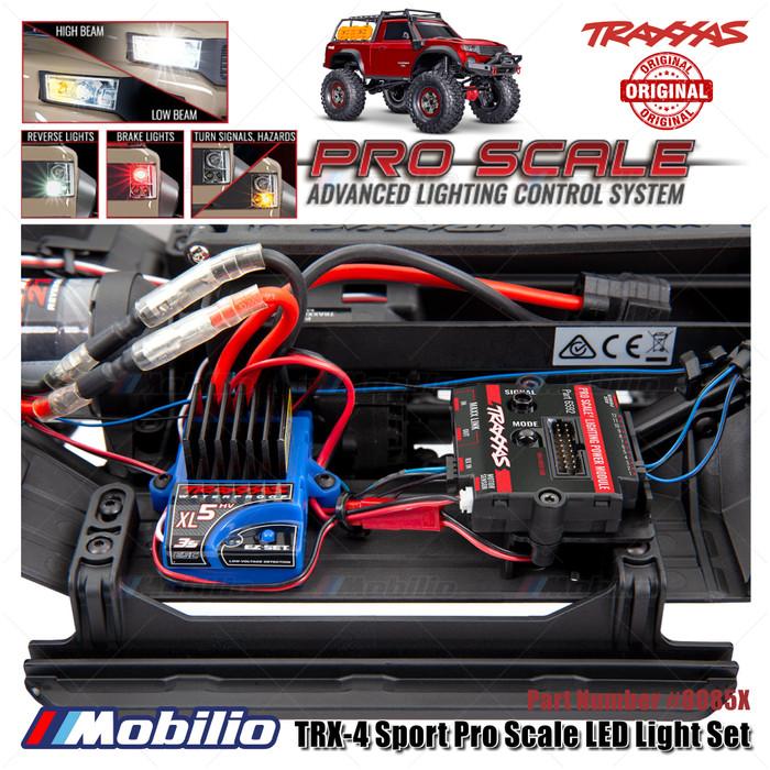 Traxxas Part #8085X TRX-4 Sport Pro Scale LED Light Set Advanced Lighting Control System
