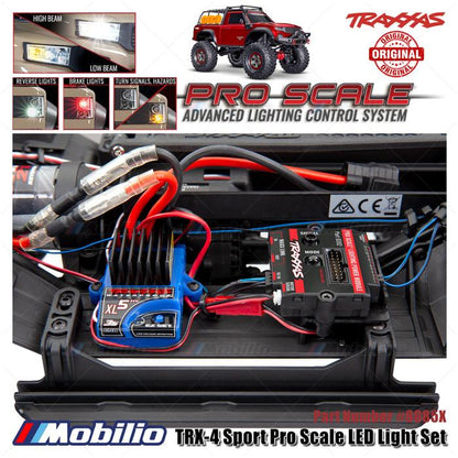 Traxxas Part #8085X TRX-4 Sport Pro Scale LED Light Set Advanced Lighting Control System
