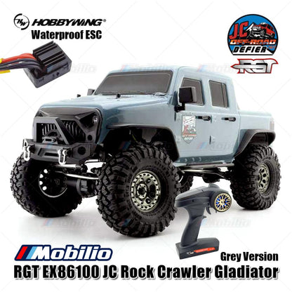 RC RGT EX86100 V2 JC Rock Crawler Cruiser Defier 4x4 Offroad 1/10