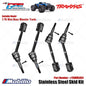 GPM Part #TXMM5051 4140 Carbon Steel Front & Rear Driveshafts And Drive Cups for Traxxas 1/16 Mini Maxx 4WD RTR Brushless Monster Truck 107154-1 Upgrade Parts