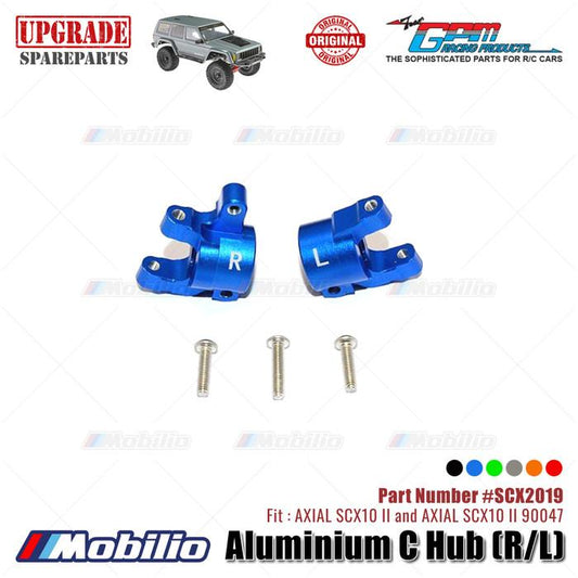 GPM Part #SCX2019 Aluminium C Hub AX31382 RC Upgrade Axial SCX10 II Crawler Adventure