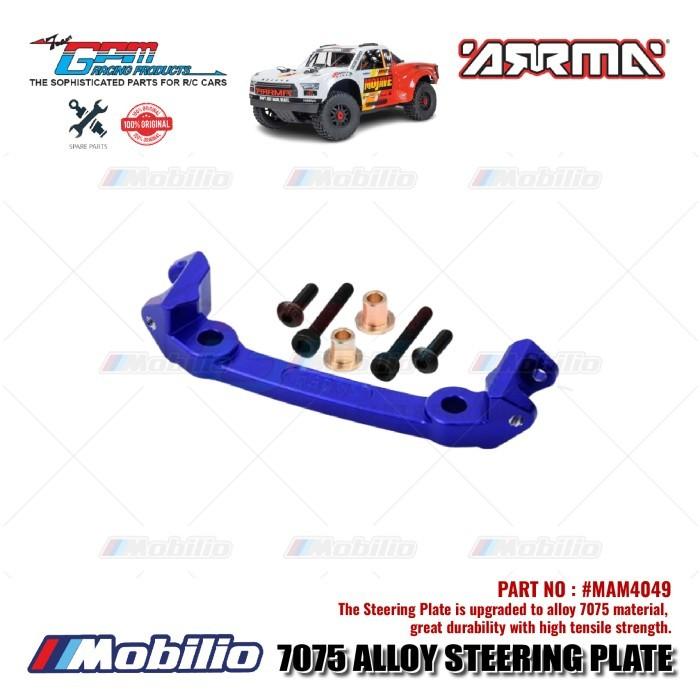 GPM Part #MAM4049 Alloy Steering Plate Arrma 1/8 Mojave 4X4 4S BLX Desert Truck  Remote Control