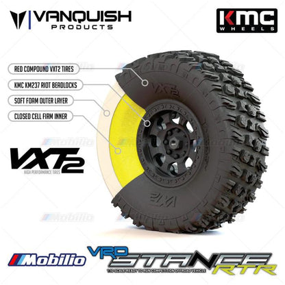Vanquish VRD Stance 1:10 Scale RTR Competition Offroad Vehicle RC Rock Crawler Adventure