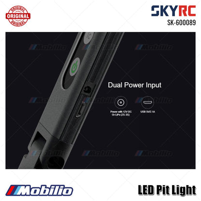 SKYRC SK-600089 Lampu LED Pit Light Alat Lampu Kerja RC Hobi Remote Control