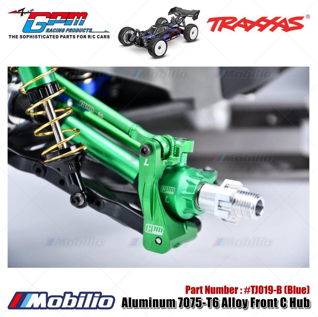 GPM Part #TJ019 Aluminum 7075-T6 Alloy Front C Hub for Traxxas 1:8 JATO 4X4 VXL Brushless Buggy Upgrade Parts
