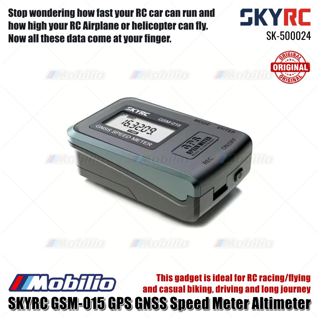 SKYRC #SK-500024 GSM-015 GPS GNSS Pengukur Kecepatan Altimeter Kecepatan Tertinggi Kecepatan Rata-Rata Ketinggian Maksimal