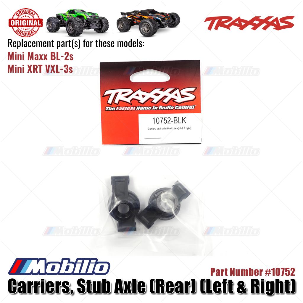 Traxxas Part #10752 Stub Axle Carriers left-Right RC Mini Maxx BL-2S  Mini XRT VXL-3S