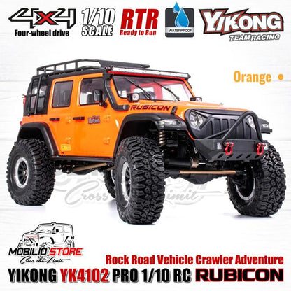 Yikong YK4102 Pro 1/10 RC Rock Road Vehicle Crawler Adventure RTR