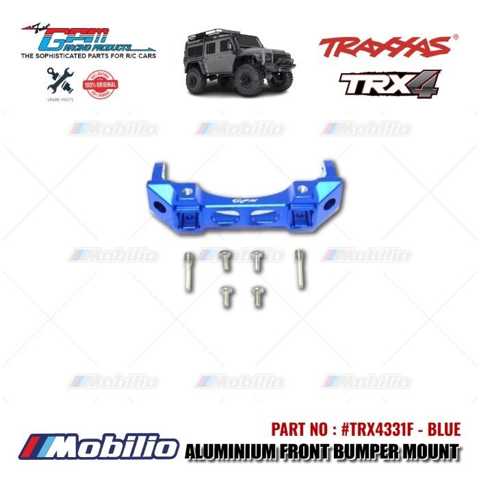 GPM Part #TRX4331F Aluminium Front Bumper Mount RC Upgrade Traxxas TRX-4 Crawler Adventure