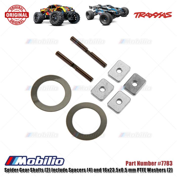 Traxxas Part #7783 Spider Gear Shaft and Spacers for X-Maxx XRT Monster Truck