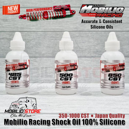 Mobilio Racing Shock Oil RC 100% Silicone 350-1000 CST Japan Quality