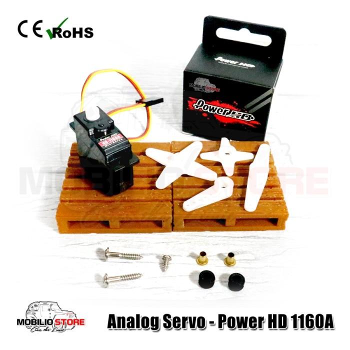 Power HD 1160A Analog Servo Mini 6.0V 2,7 Kg RC Cars Crawler 1/12 1/16