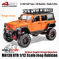 MN128 RTR 1/12 Scale Jeep Rubicon RC Rock Crawler Offroad Adventure