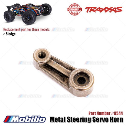 Traxxas Part #9544 Metal Steering Servo Horn for RC Sledge Monster Truck