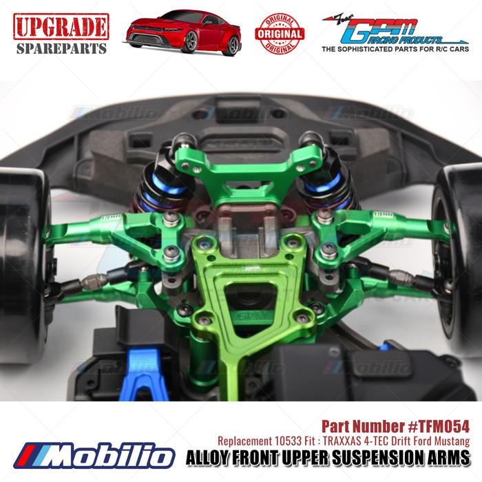 GPM Part #TFM054 7075 Alloy Front Upper Suspension Arms #10533 Traxxas 4-TEC Drift Ford Mustang