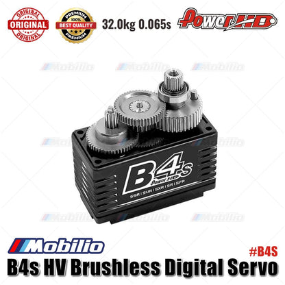 Power HD B4s HV MG Brushless Servo - 32kg - 0.065s - 8.4V Metal Gear