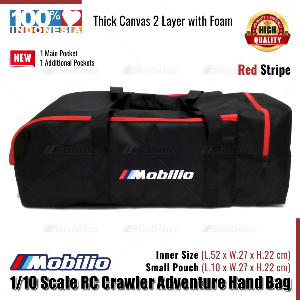 Tas Crawler RC Skala 1/10 Petualangan Tas Tangan Kanvas Kualitas Tinggi Ukuran Dalam 52x27x22cm