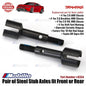 Traxxas Part #8354 Pair of Steel Stub Axles fit Front or Rear for 4-Tec Drift Ford Mustang