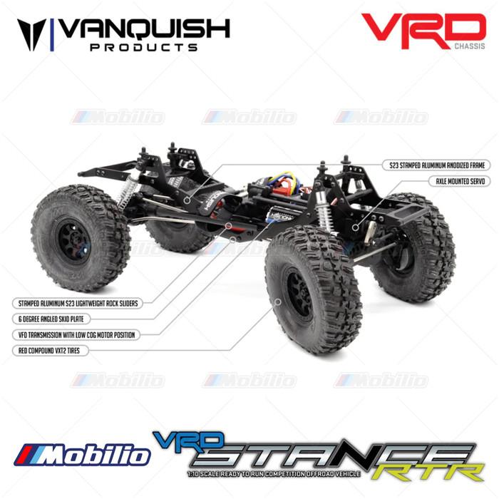 Vanquish VRD Stance 1:10 Scale RTR Competition Offroad Vehicle RC Rock Crawler Adventure
