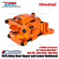 GPM Part #TXMM013 7075 Alloy Rear Upper and Lower Bulkhead for Traxxas Mini Maxx / Mini XRT / Mini Slash / Mini Rally Upgrade
