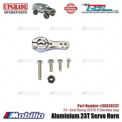 GPM Part #SCX2023T Aluminium 23T Servo Horn RC Upgrade Axial SCX10 II Crawler Adventure  Remote Control Toy