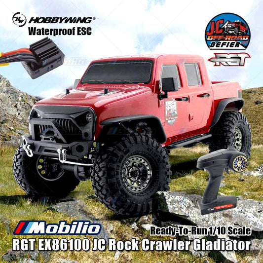 RC RGT EX86100 V2 JC Rock Crawler Cruiser Defier 4x4 Offroad 1/10