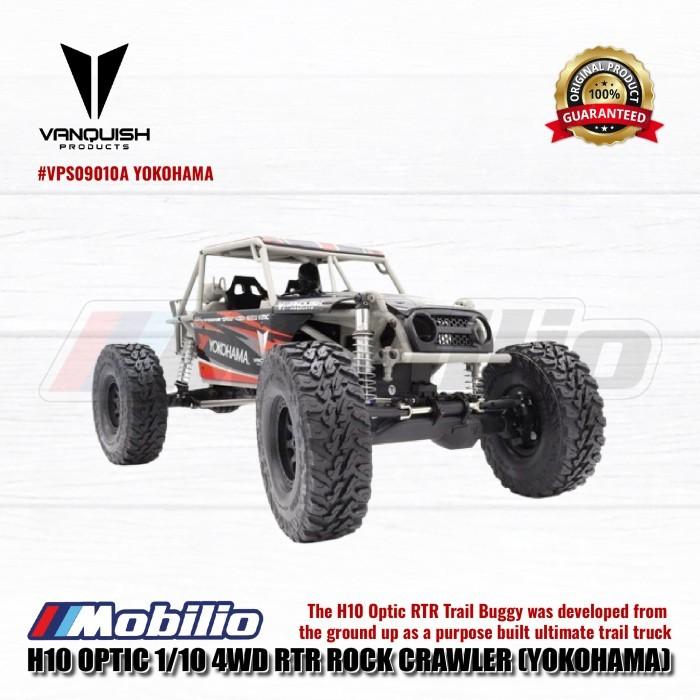 Vanquish Products H10 Optic 1/10 4WD RTR Rock Crawler RC Yokohama dan Sparco